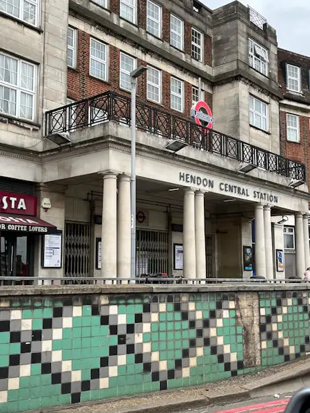 Hendon Central station